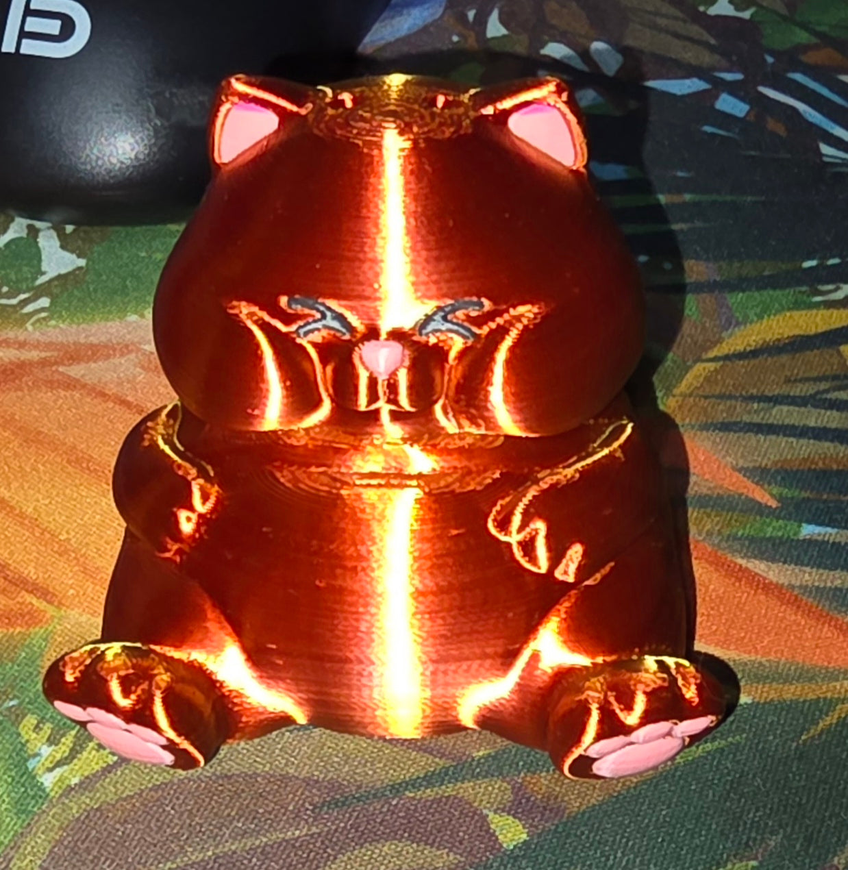 Pudge Paws Keychain