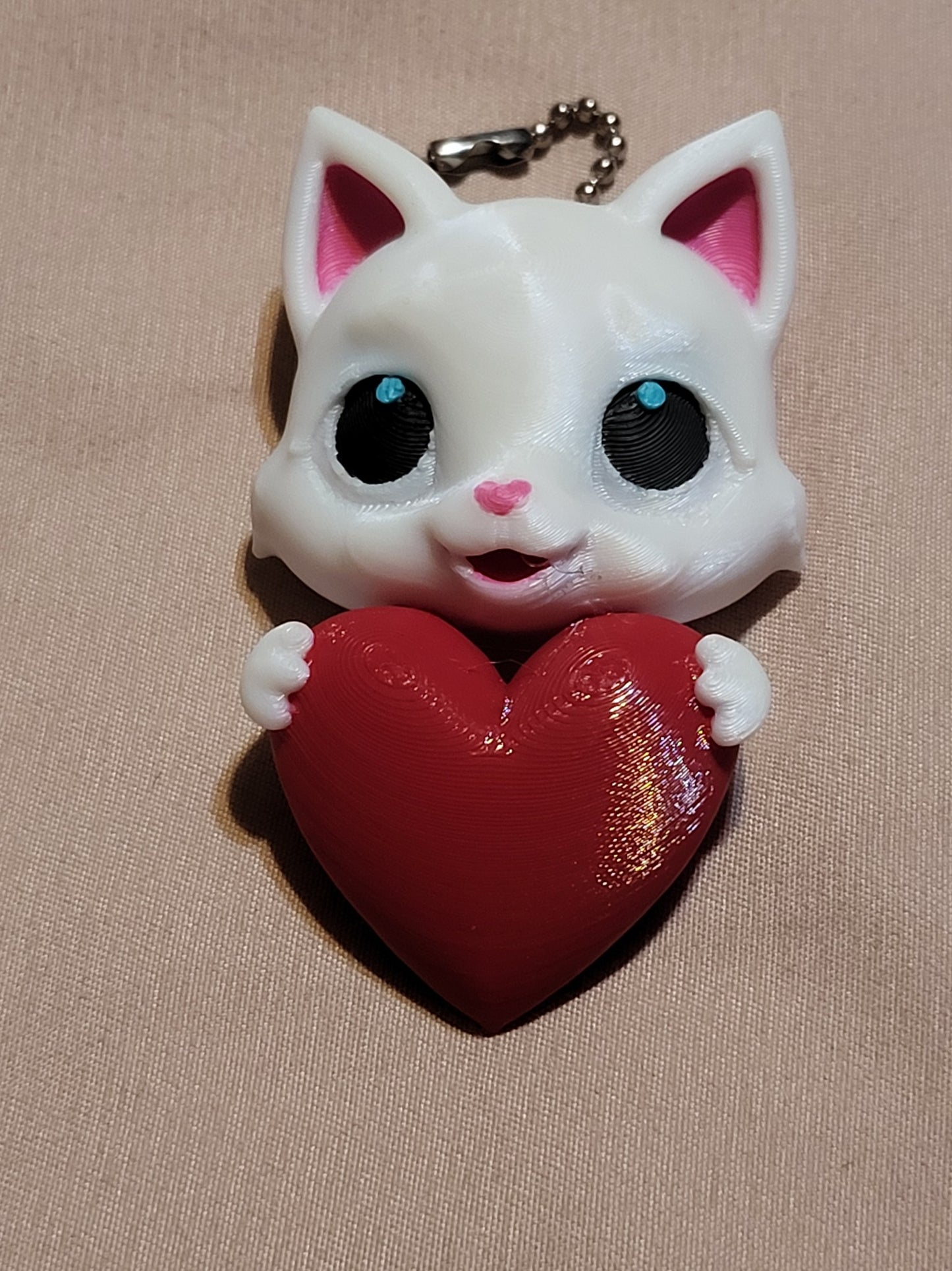 Cupid Kitty keychain