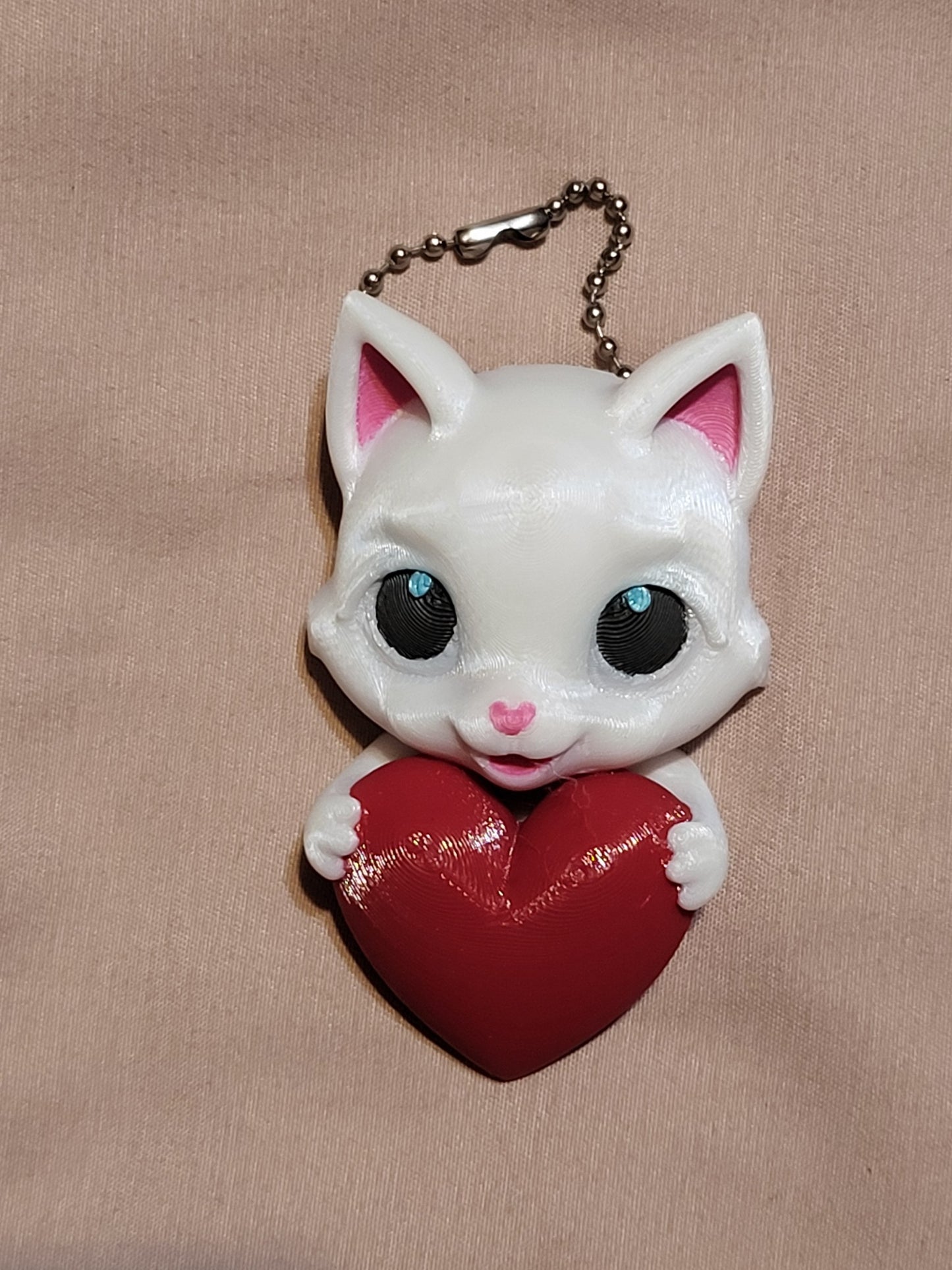 Cupid Kitty keychain