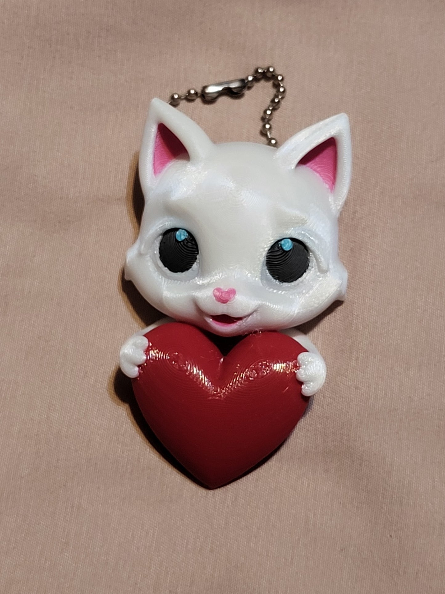 Cupid Kitty keychain