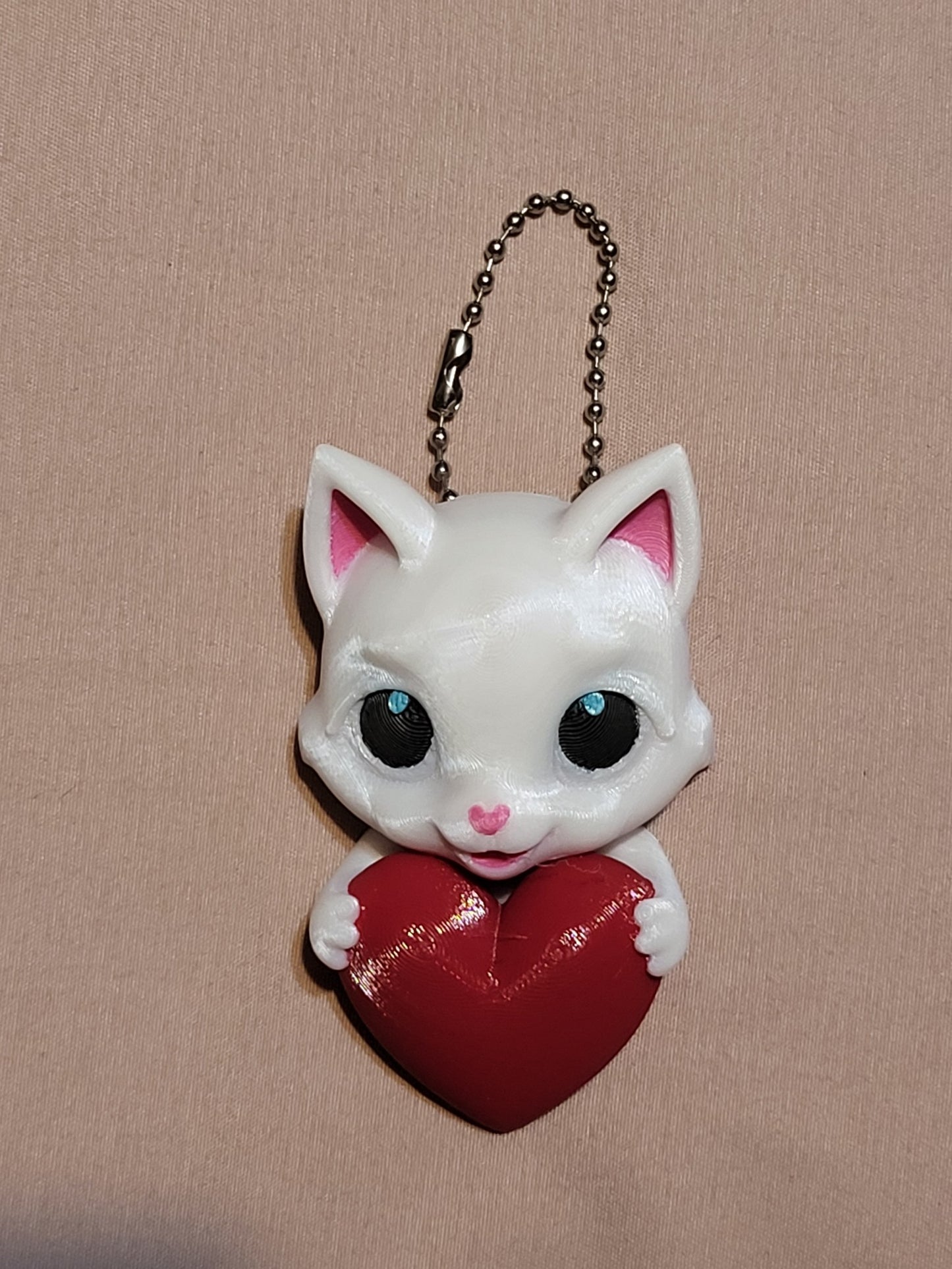 Cupid Kitty keychain