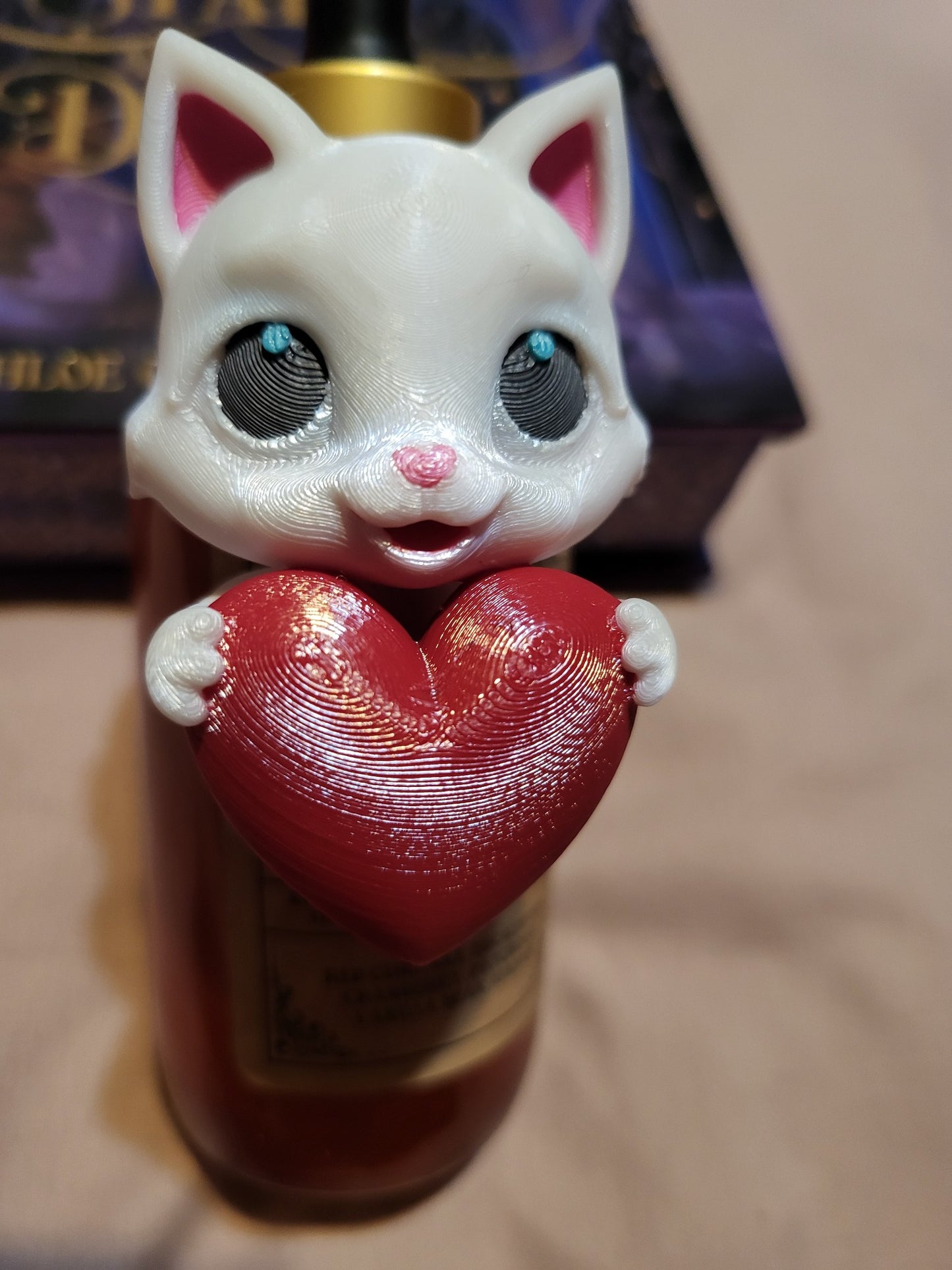 Cupid Kitty keychain