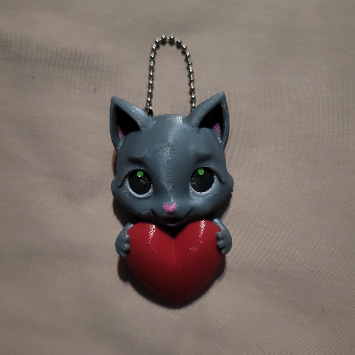 Cupid Kitty keychain