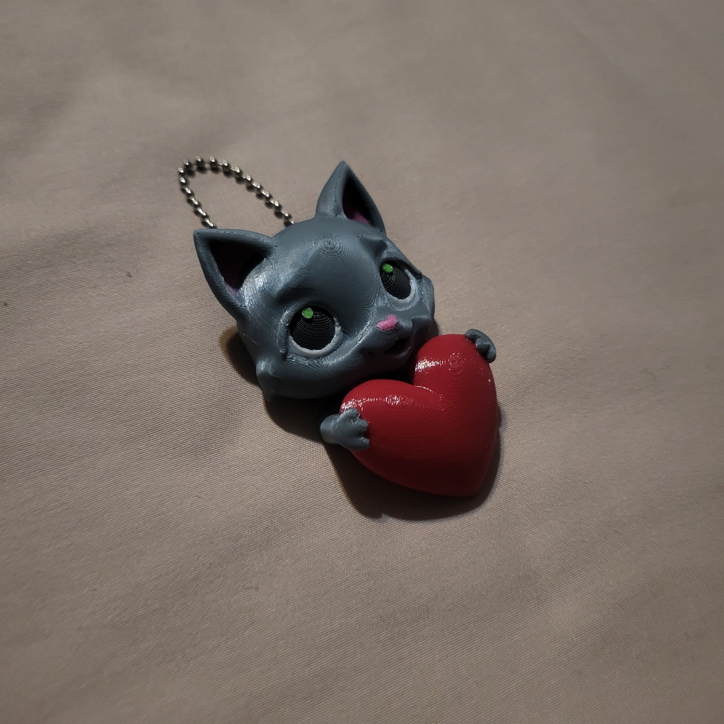 Cupid Kitty keychain