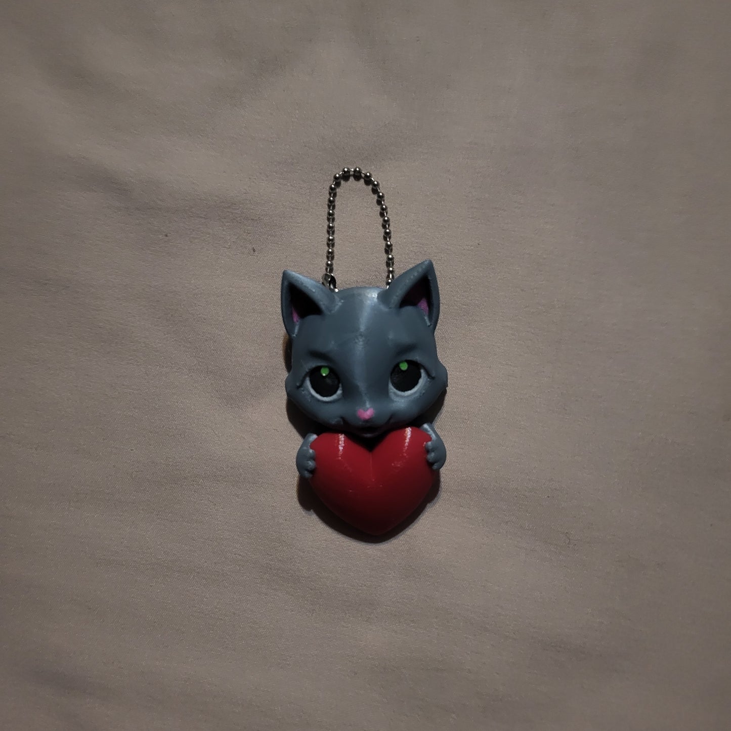 Cupid Kitty keychain