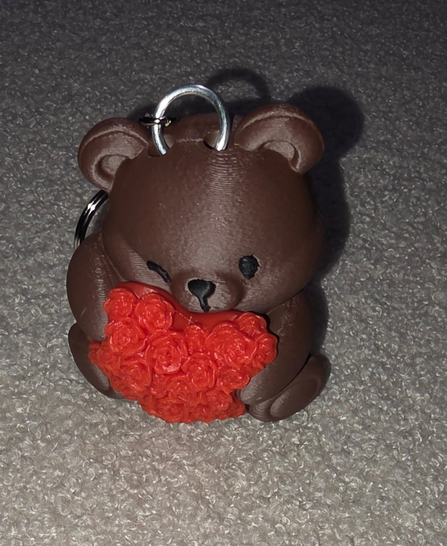 Beary Sweetheart Keychain