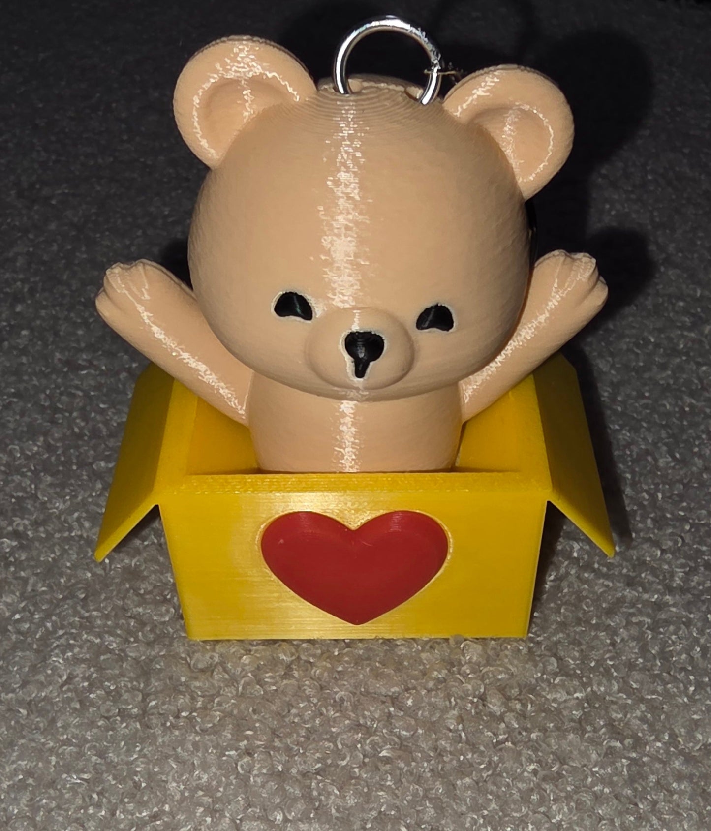 Hugs-In-A-Box Keychain
