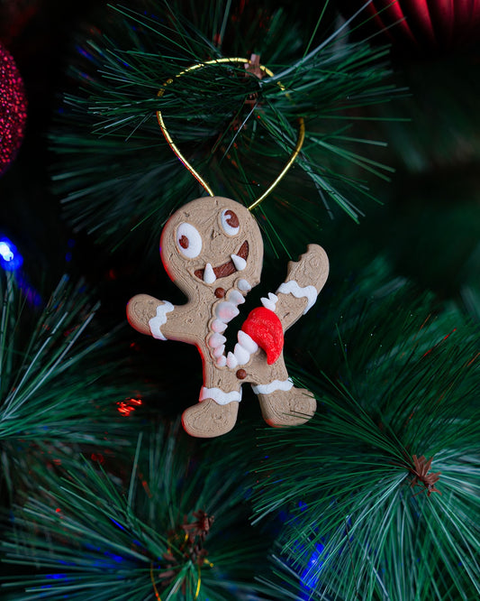 Gingerbread Mimic ornament