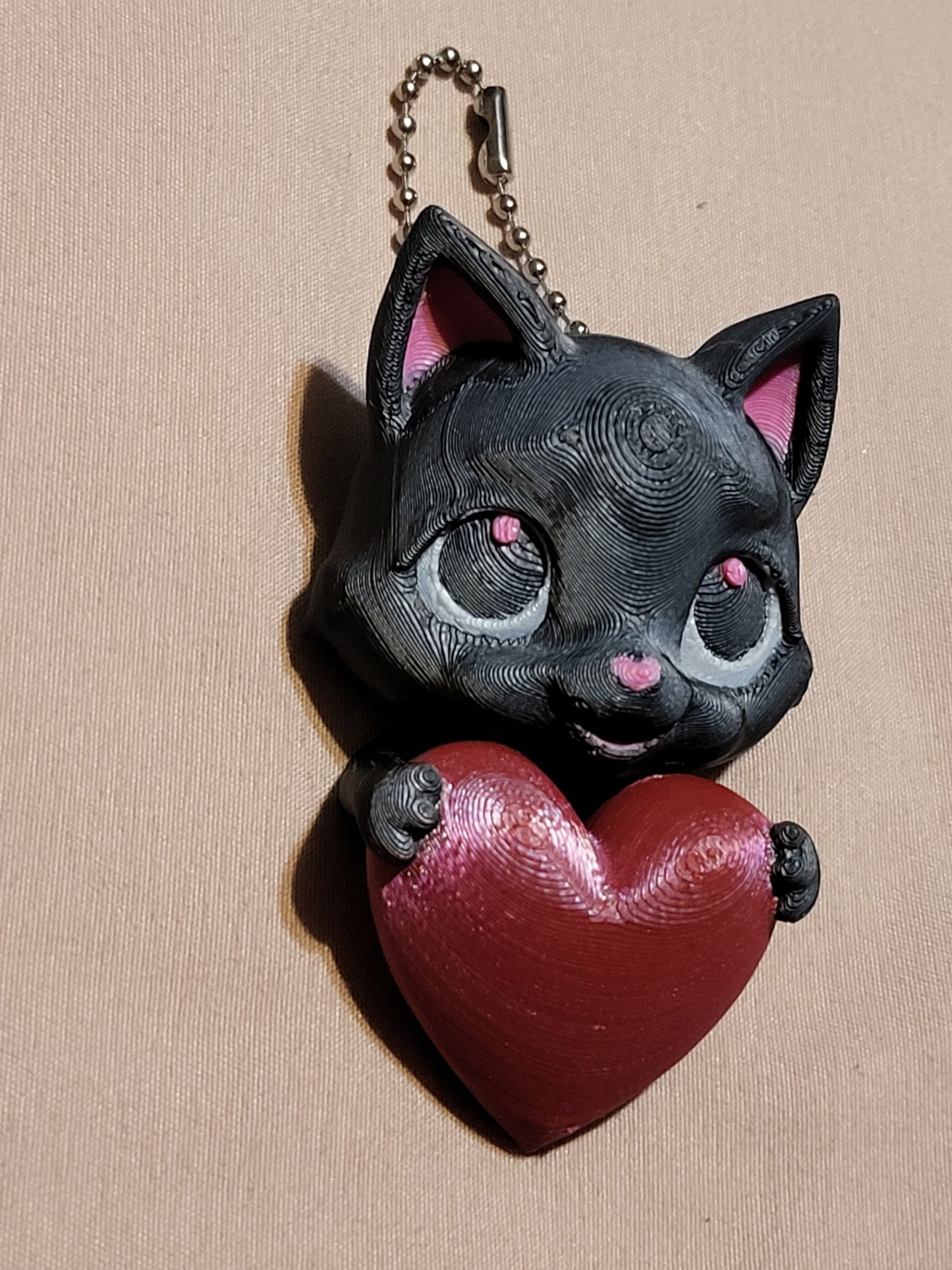 Cupid Kitty keychain