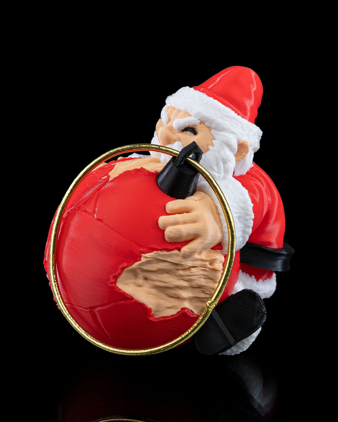 Naughty Claus ornament