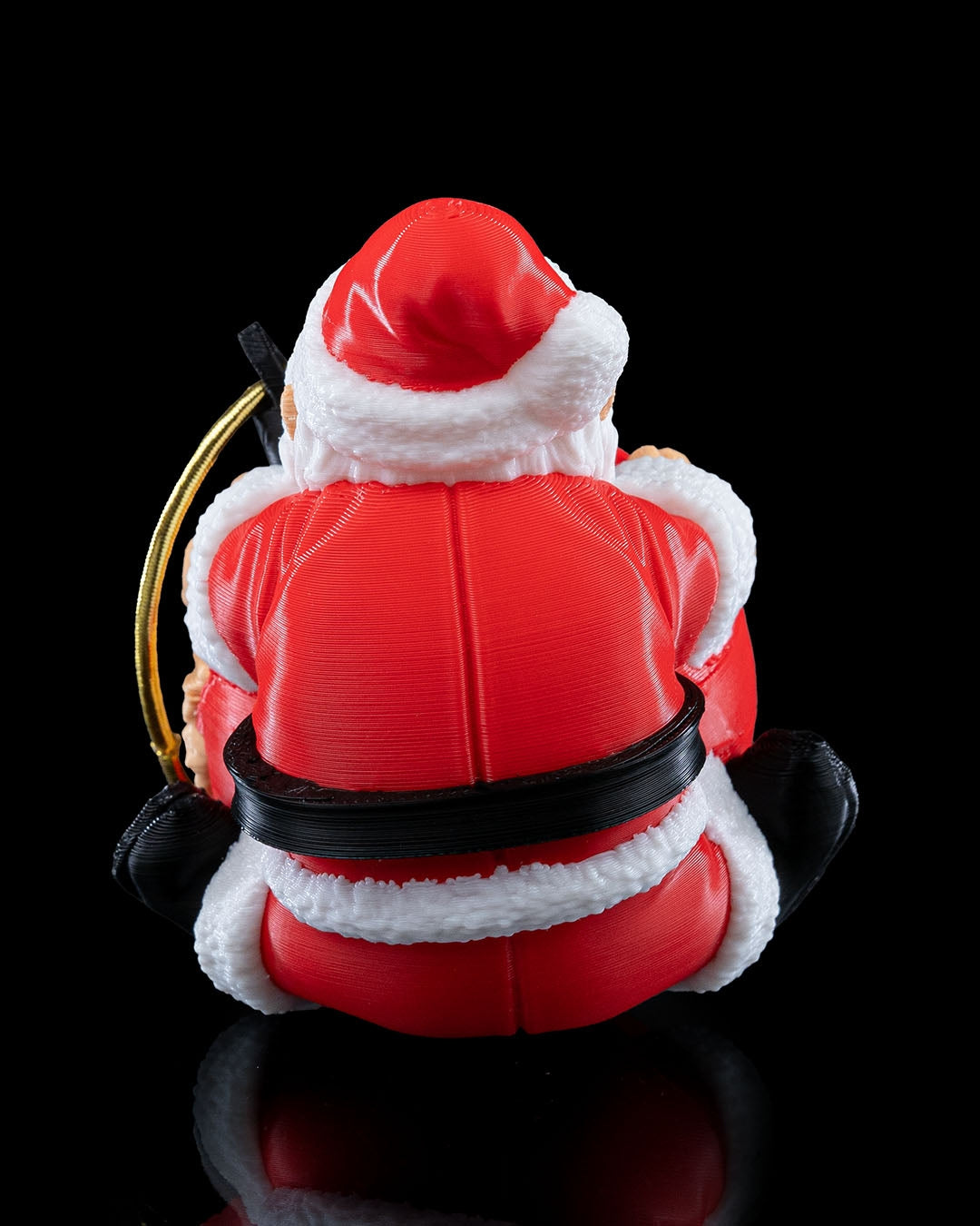 Naughty Claus ornament