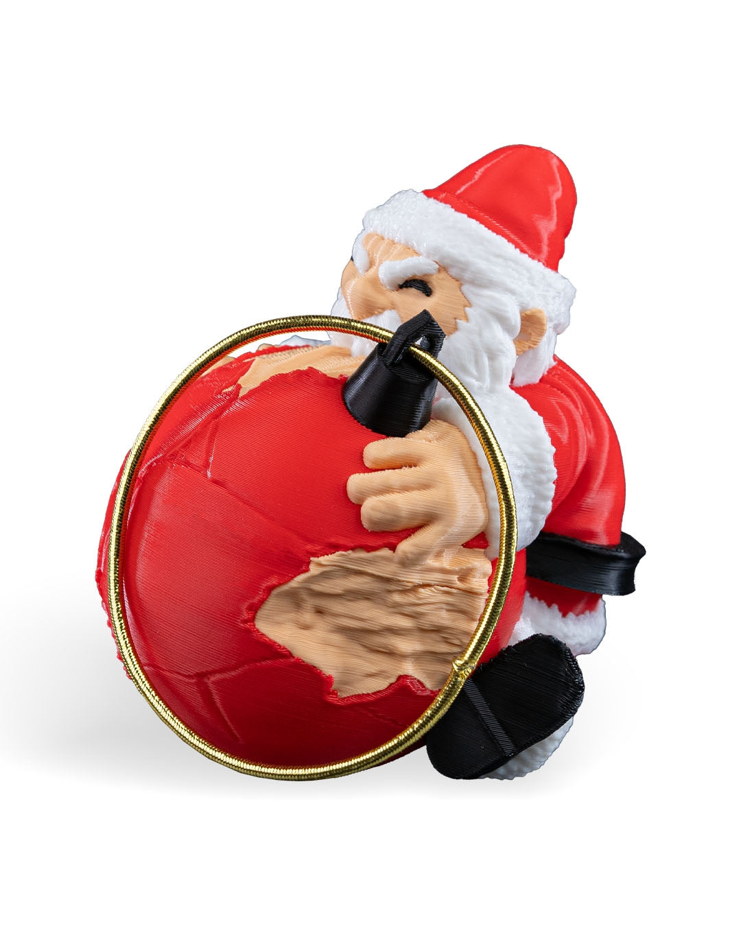 Naughty Claus ornament